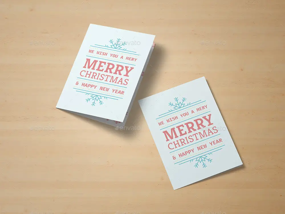 Greeting Card and Invitation Mockup