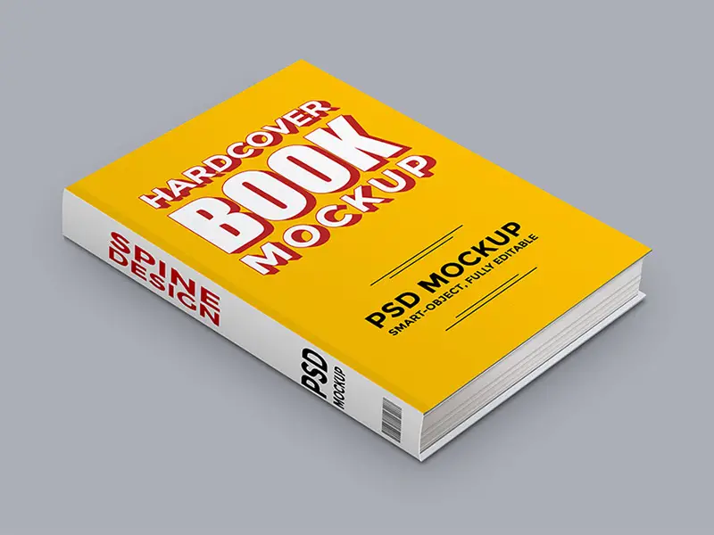 Harcover Book Mockup