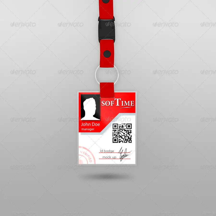 ID Card Mockup