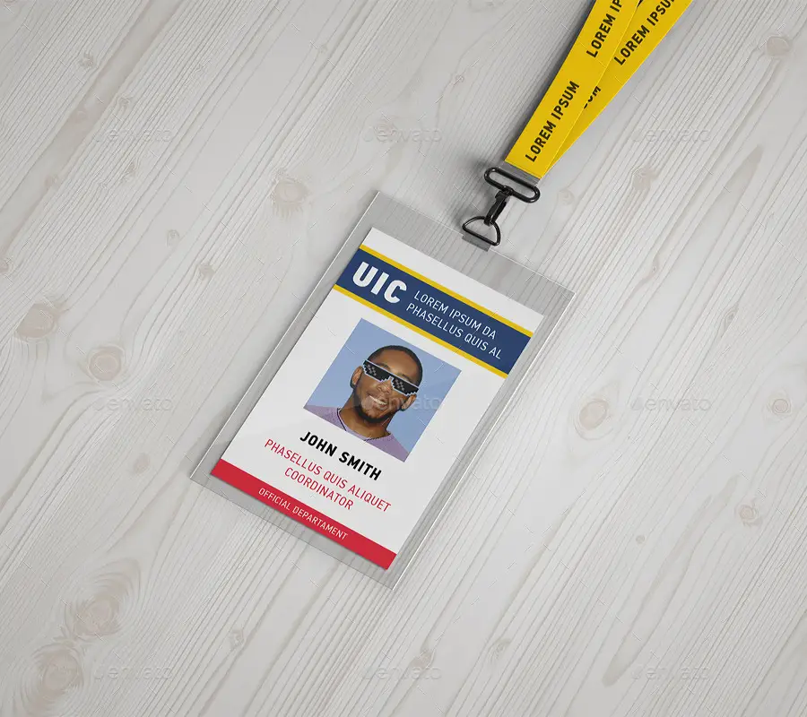 Best PSD Lanyard and Identity Card Mockup Designs