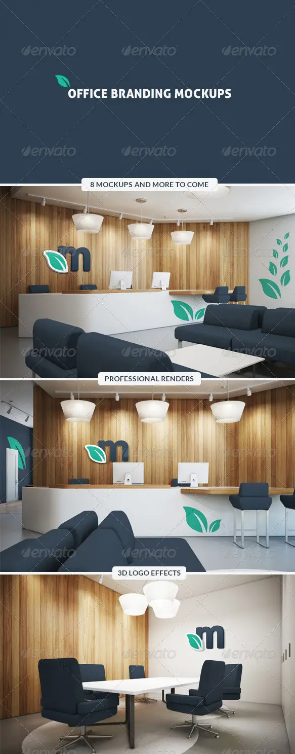 Office Branding Mockups