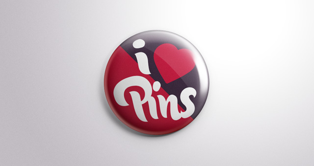 Pin Button Badge Mockup