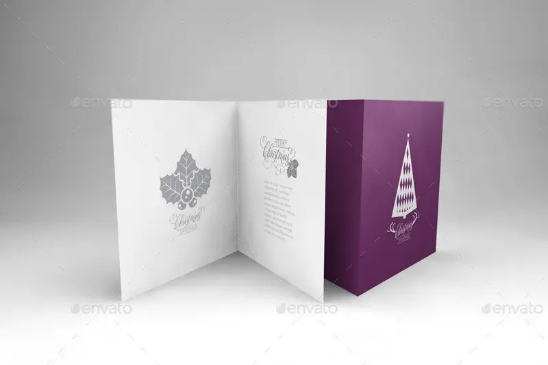 Realistic Greeting Card Mockups