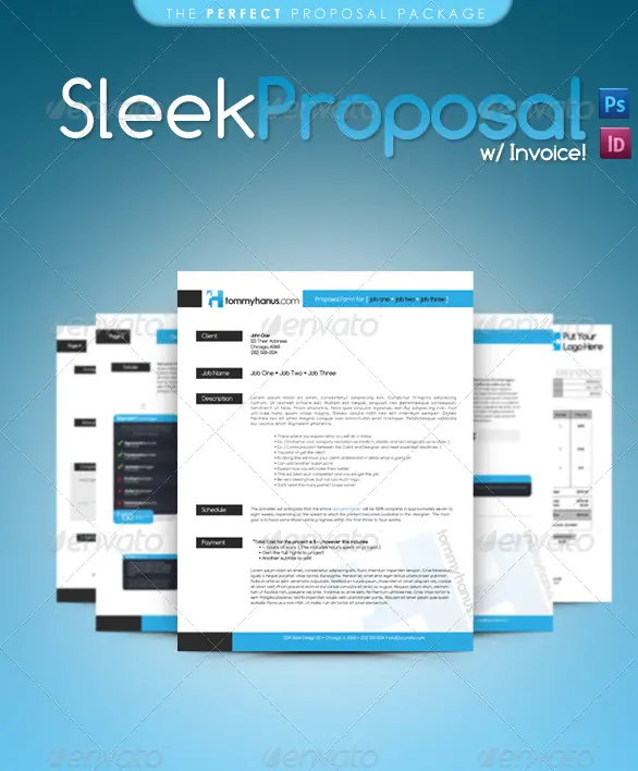 Sleek Proposal - Professional Proposal Template