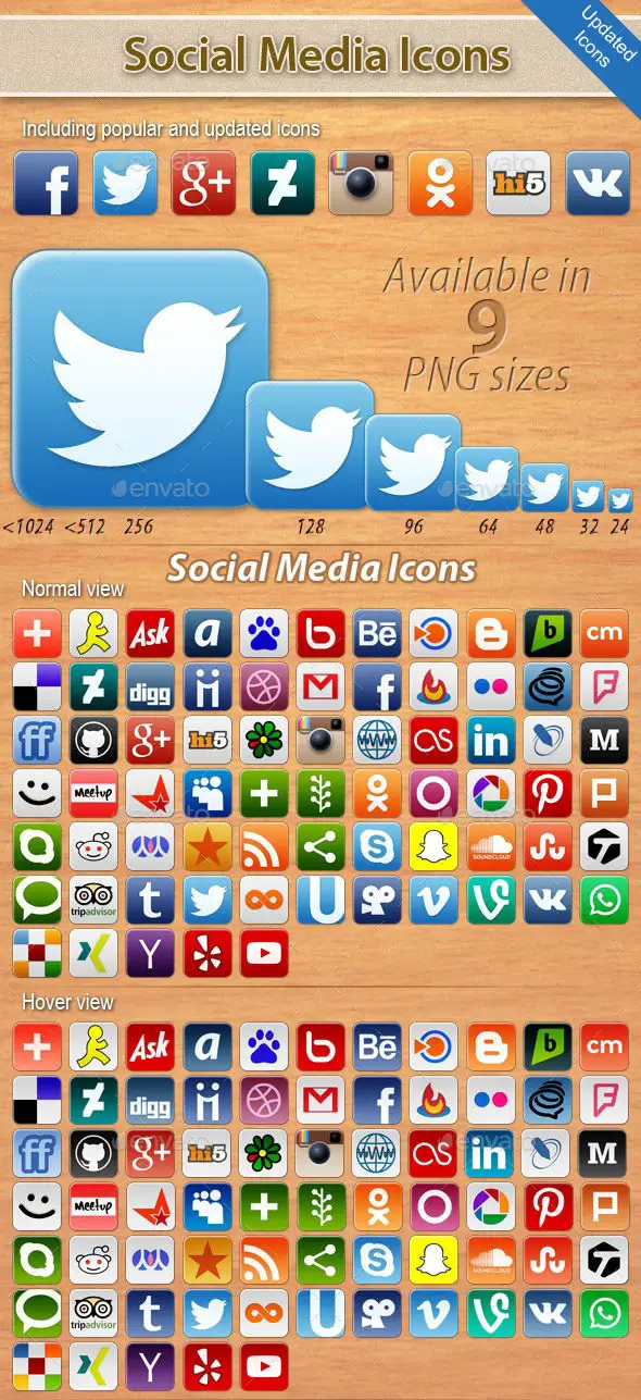 Social Media Icons