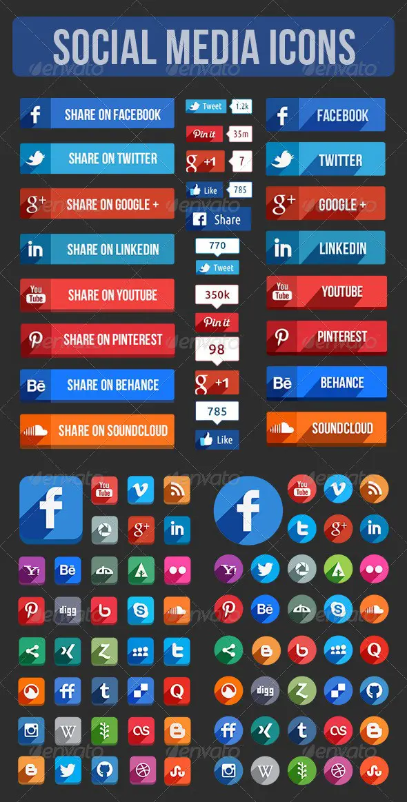 Social Media Icons