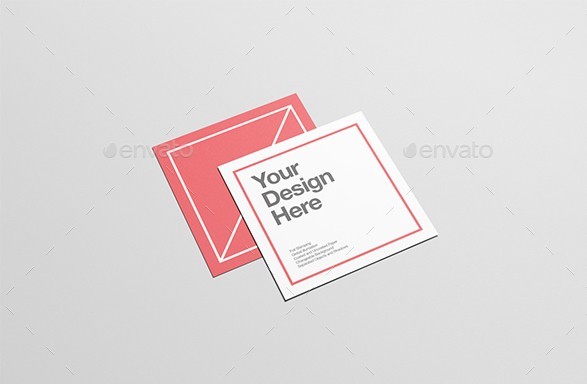 Square Flyer Mockup