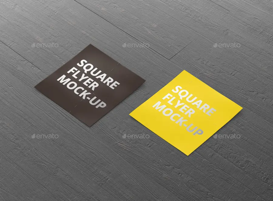 Square Flyer Mockup