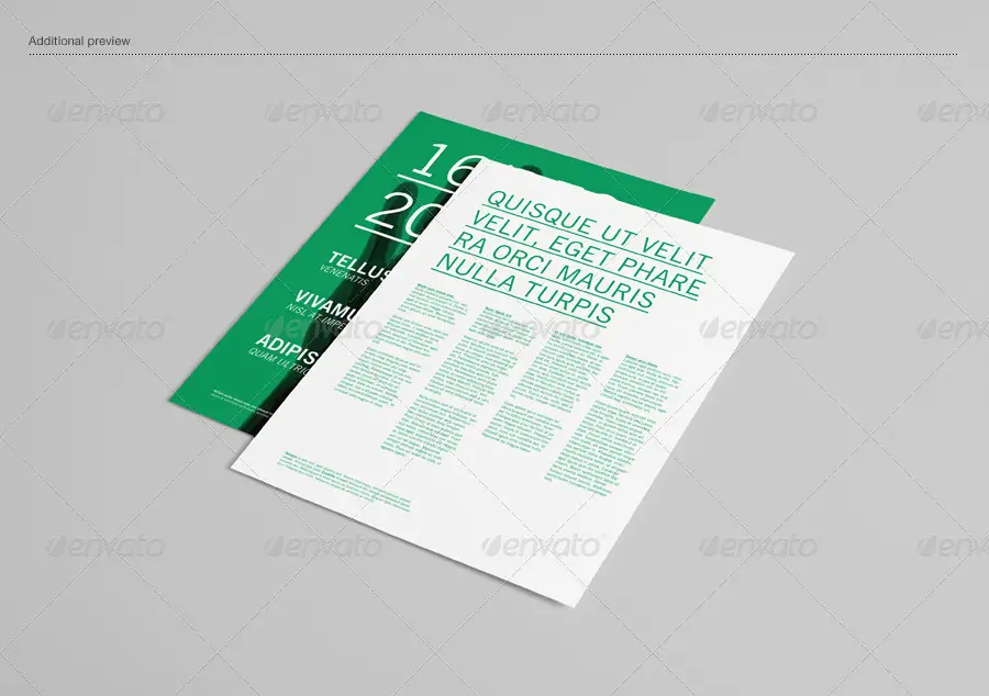 U.S. Letter Flyer Mockup