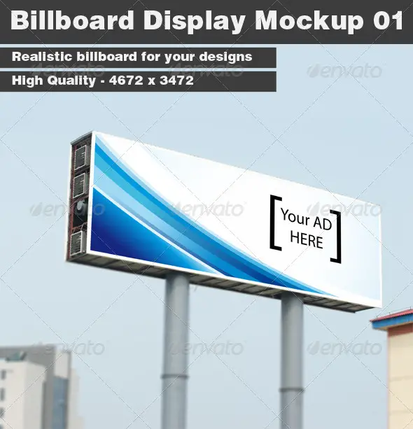 Billboard Display Mockup 01