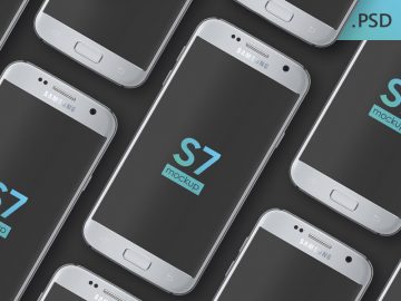 Free Samsung Galaxy Phones and Tablets Mockups