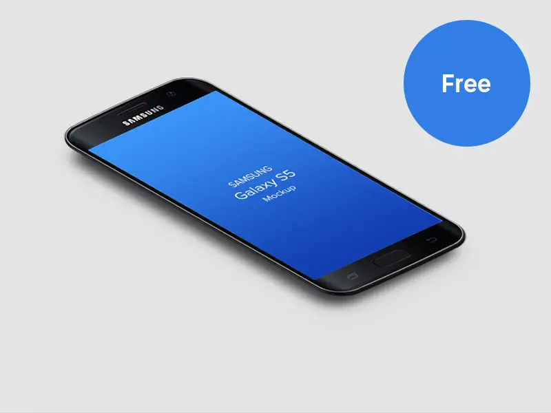 Free Samsung Galaxy S7 MockUp PSD