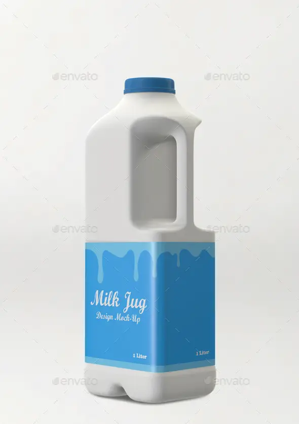 Milk Jug Mockup