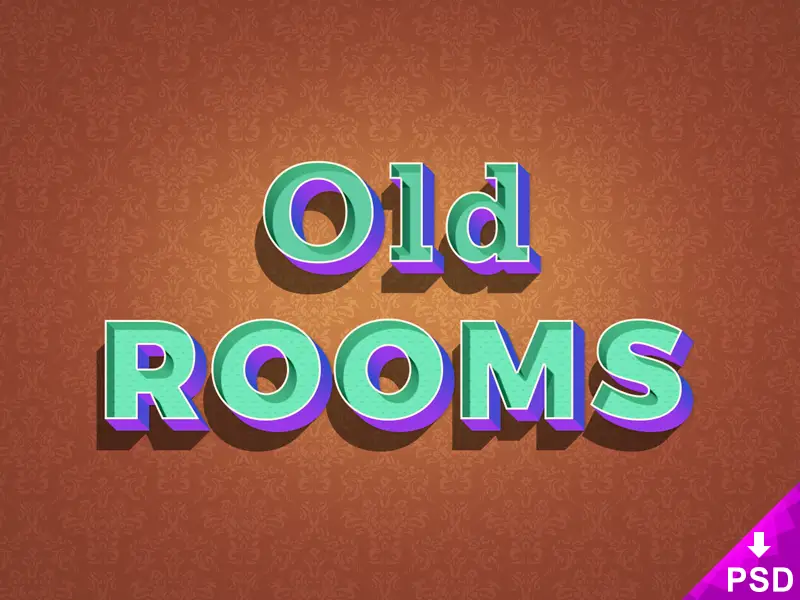 Old Rooms Text Style