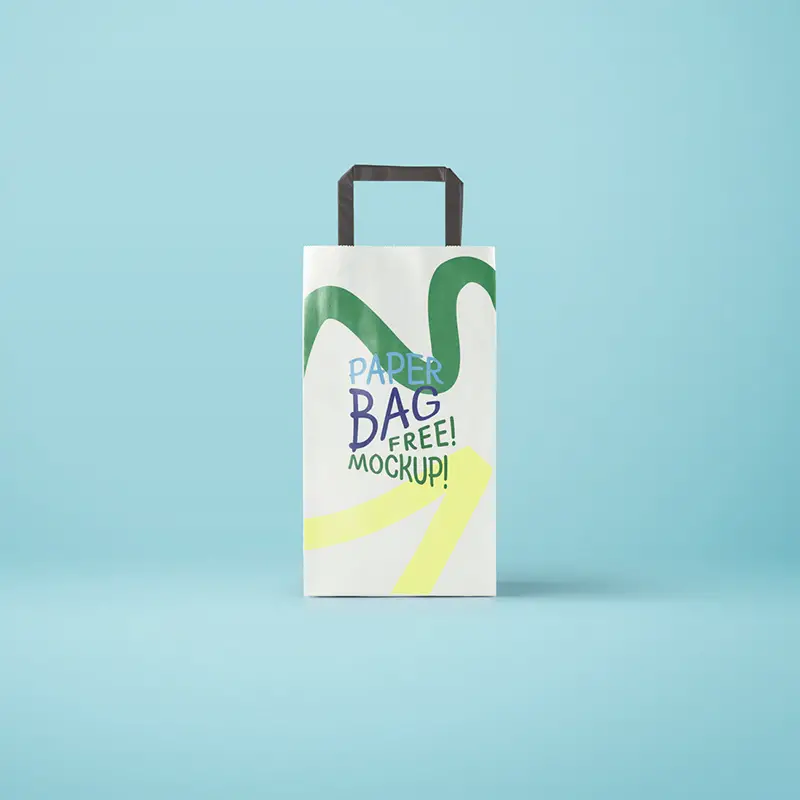 best shopping bag mockup design 