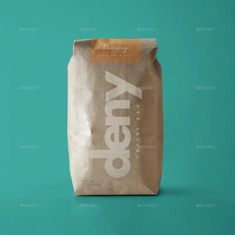 personalized coffee bag mockups