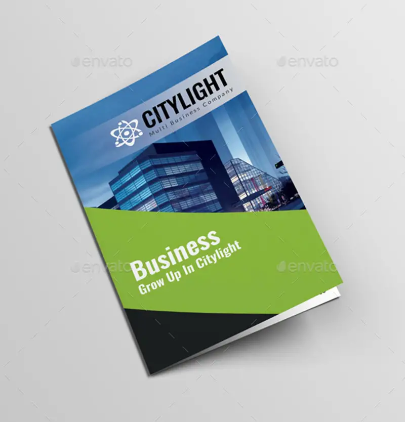 business corporate brochure template design psd