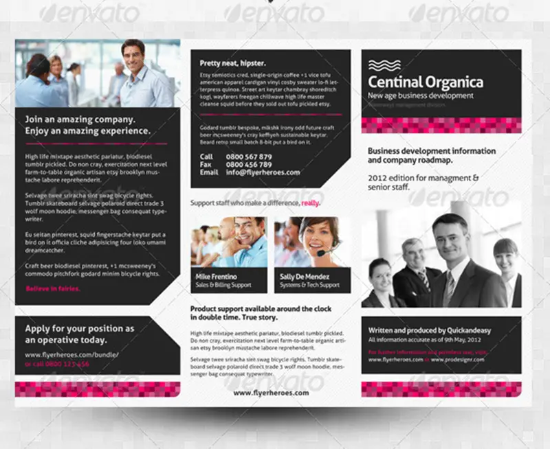 best corporate business brochure design template