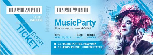 18 event ticket templates psd psd templates blog