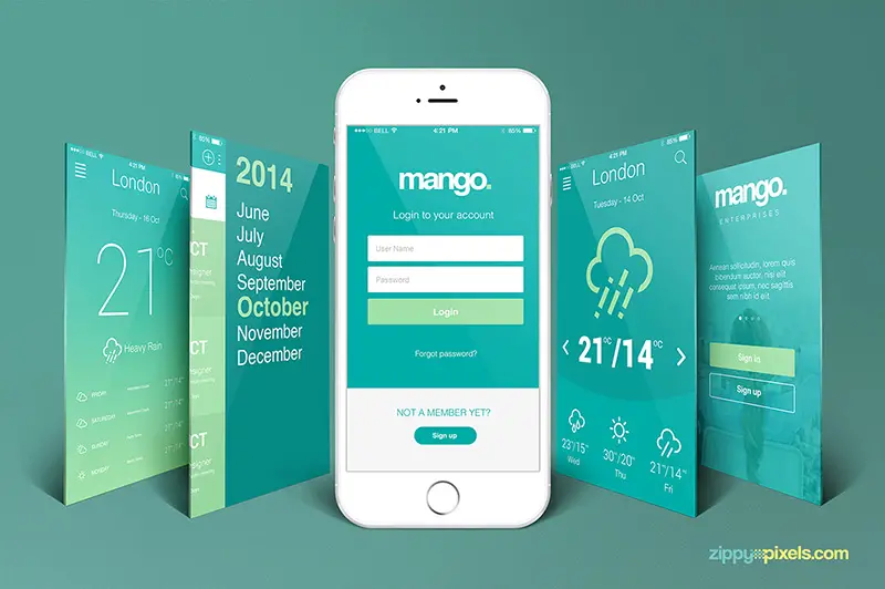 Best Mobile App Mockup