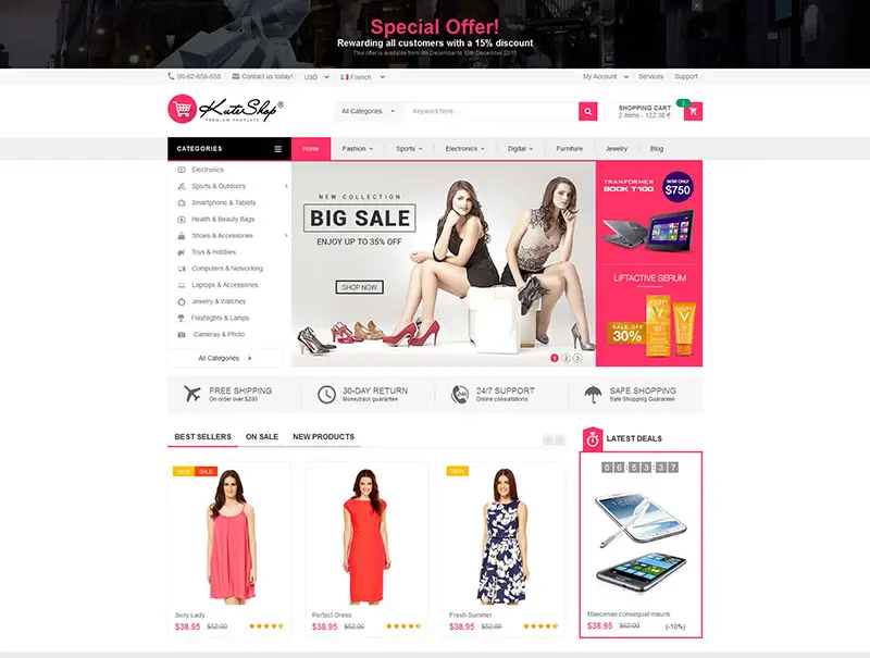 Best Premium WordPress eCommerce Theme