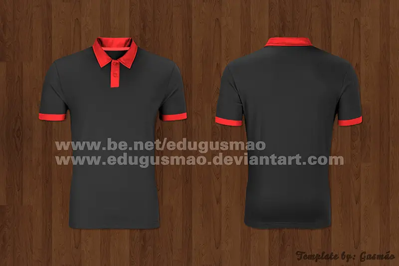 polo shirt psd