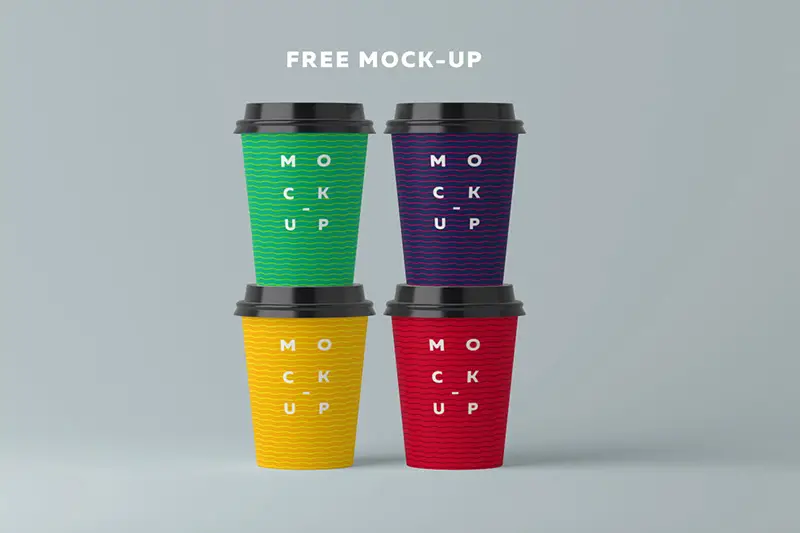 best free coffee cup mockup psd