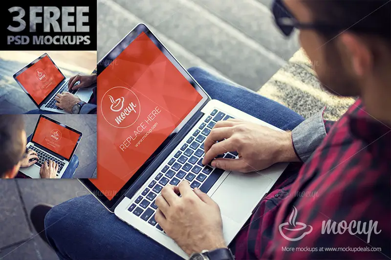 awesome MacBook Pro Mockup free download