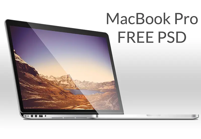 latest MacBook Pro Mockup free download