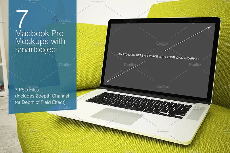 macbook pro premium mockup free