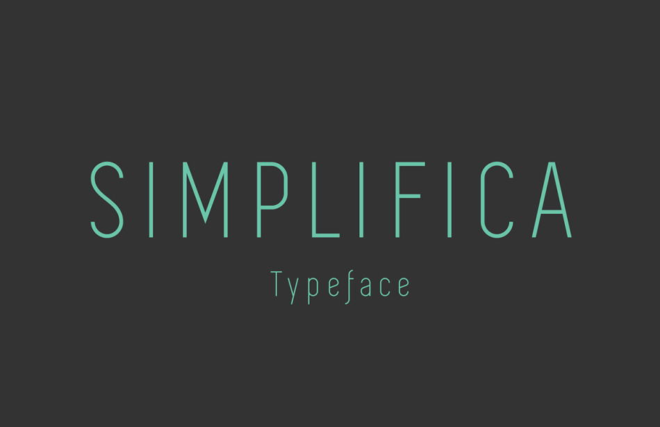 The Diverse Stories of the Simplifica Font