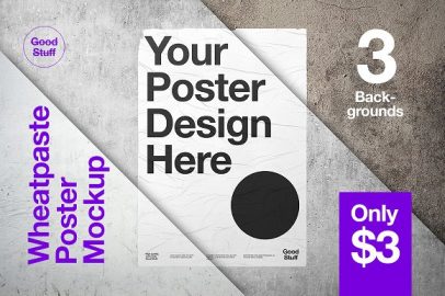 Discover Awesome PSD Poster Mockup Templates for Designers