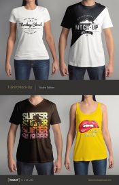 Over 35 of the Best T-Shirt Mockup Templates Available for FREE Download