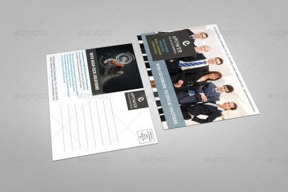 Showcase Your Postcard Designs with This Postcard Mockup Template