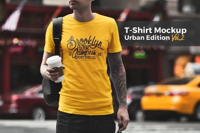 Over 35 of the Best T-Shirt Mockup Templates Available for FREE Download